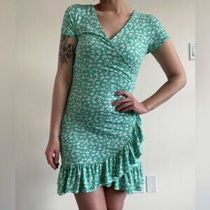 Cute Floral Mini Dress